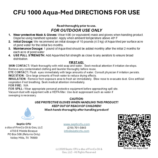 FinnCo CFU1000 Soil-Med