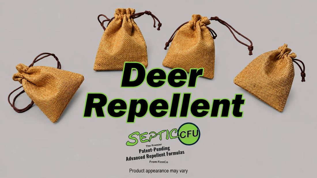Deer repellent for plants to protect gardens and outdoor greenery