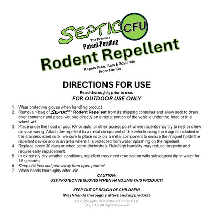 Outdoor Rodent Repellent