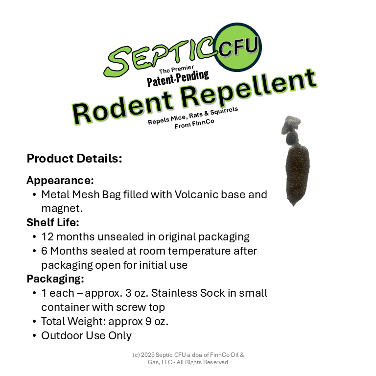 Outdoor Rodent Repellent