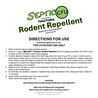 Outdoor Rodent Repellent