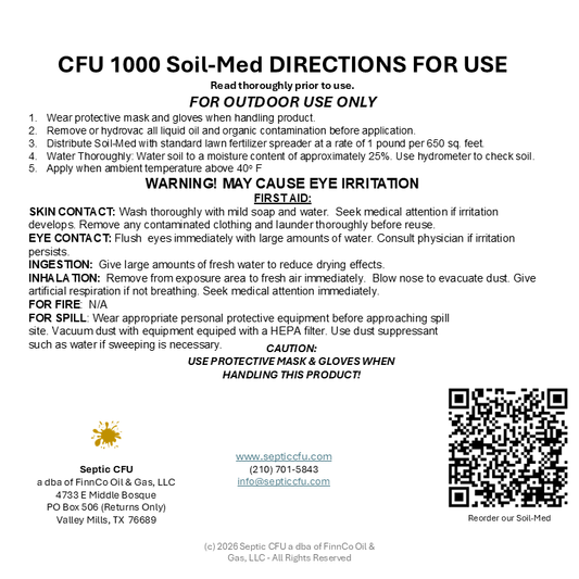 FinnCo CFU1000 Aqua-Med