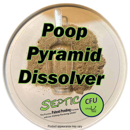 Poop Pyramid Dissolver and Preventative