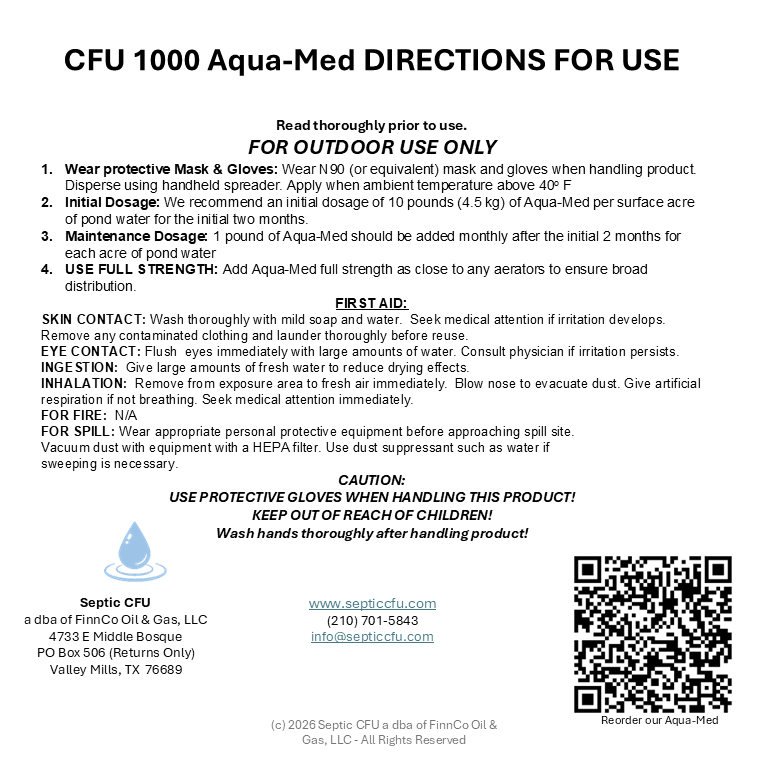 FinnCo CFU1000 Soil-Med